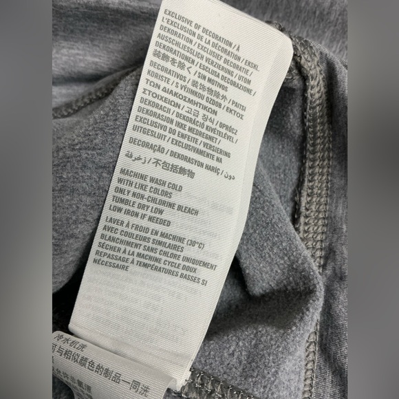 Abercrombie & Fitch Heather Gray Jacket with Neon Yellow Details - Picture 13 of 13